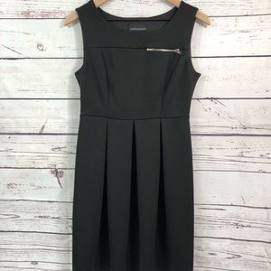 CYNTHIA ROWLEY Pleated Fit and Flare Dress, size 6